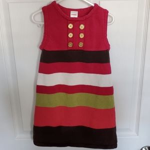 Gymboree colorblock sweater dress